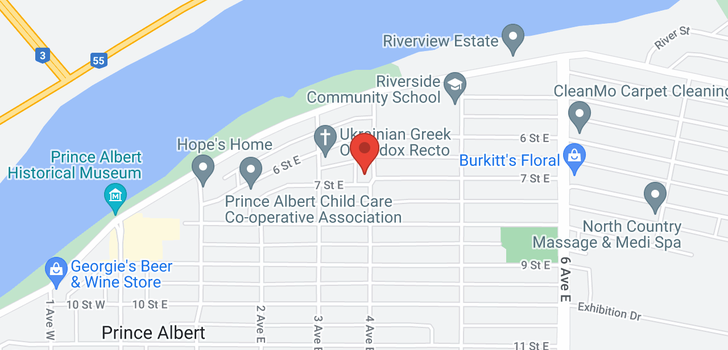 map of 635 4th AVE E